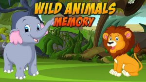 Wild Animals Memory Puzzle Game Online - Memory Game