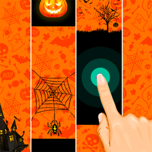 Halloween Magic Tiles Online Arcade Game