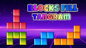 Blocks Fill Tangram Puzzle Game Online - Puzzle Game