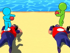 Dodge Ball Jump Online Arcade Game