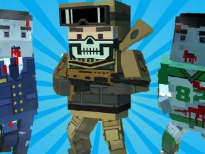 Blocky Shooting Arena 3D Pixel Online Arcade Game