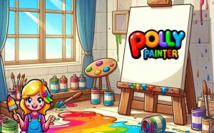 Polly Painter Bubble Popper Online Game