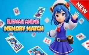 Kawaii Anime Memory Match Online Puzzle Game