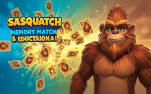 Sasquatch Memory Match Puzzle Game Online