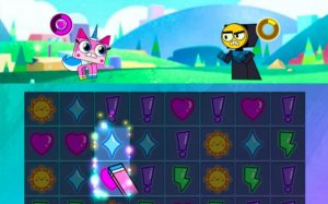 Unikitty: Rainbow Rage - Match 3 Puzzle Adventure Online Game