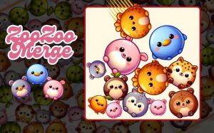 ZooZoo Merge: Cute Animal Fusion Puzzle Game Online - Casual Puzzle Game