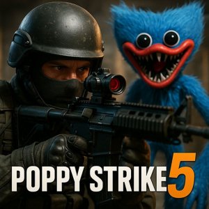 Poppy Strike 5 Action Game - Arcade Game