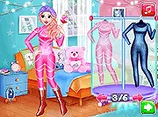 Galactic Fashion Prep for Red Planet Princesses
