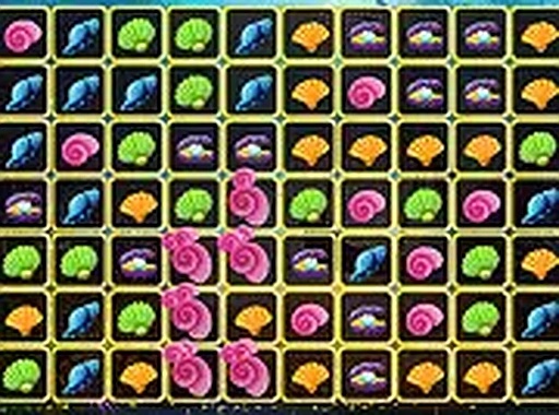Oceanic Shell Match Puzzle
