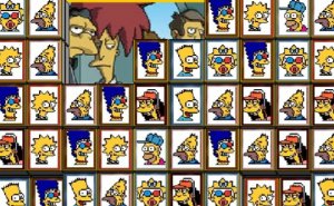 Tiles of the Simpsons Online Puzzle Game - Mahjong Match